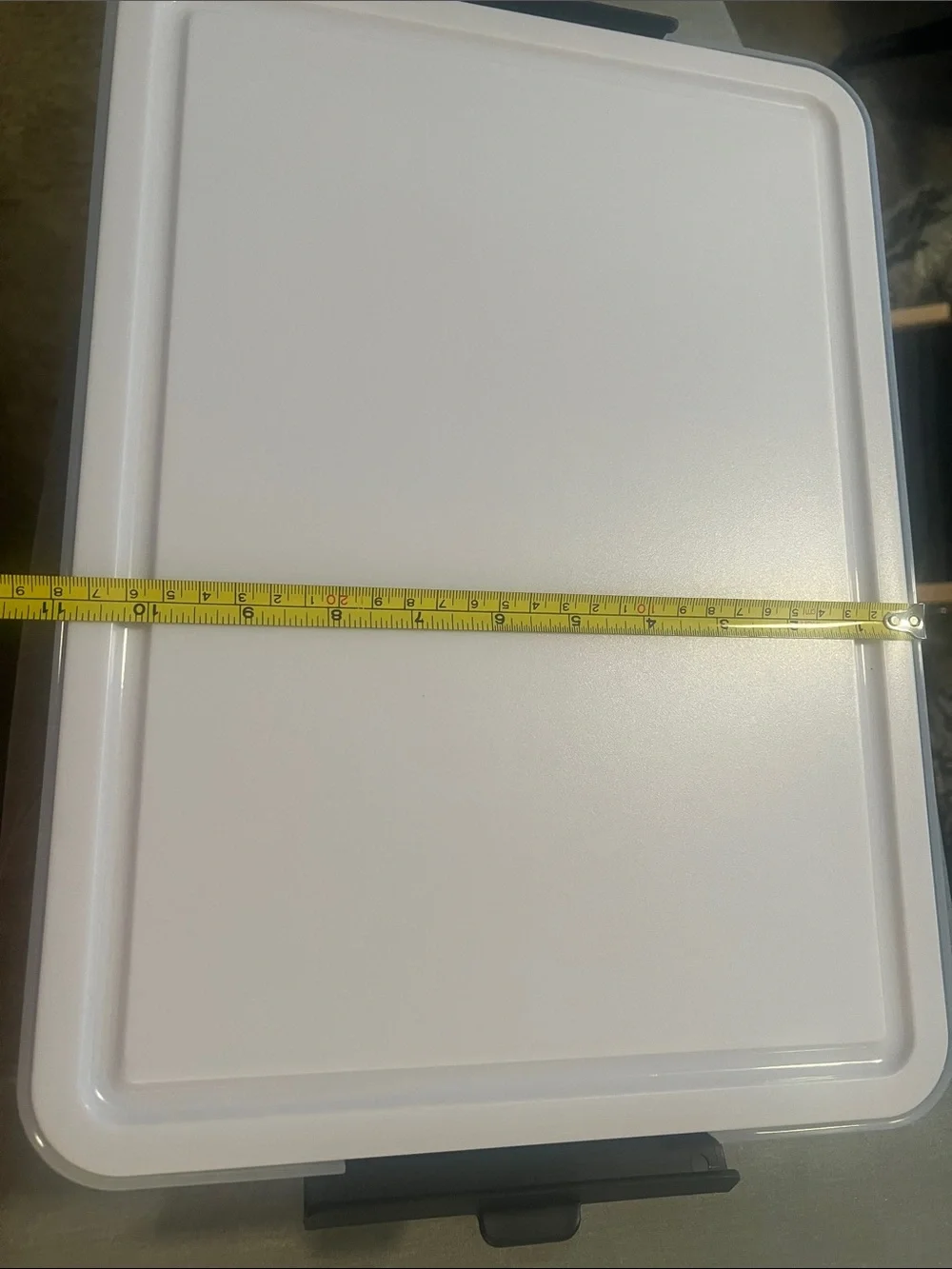 NWOT Charcuterie tackle/ Organizer Box with cutting board lid